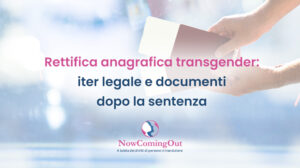 rettifica anagrafica transgender